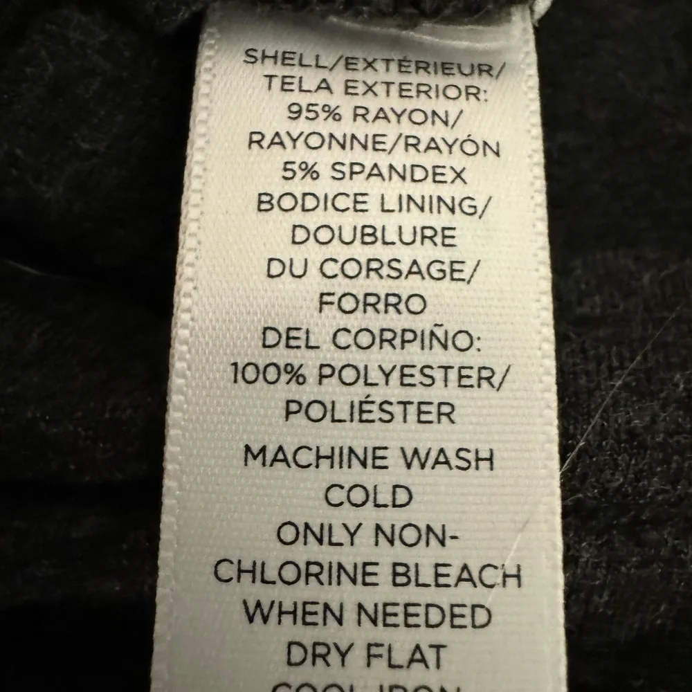 LOFT Dark Gray Blouson Maxi Dress Size Small - Picture 12 of 12